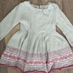Catherine Malandrino Toddler Sweater Dress 12M